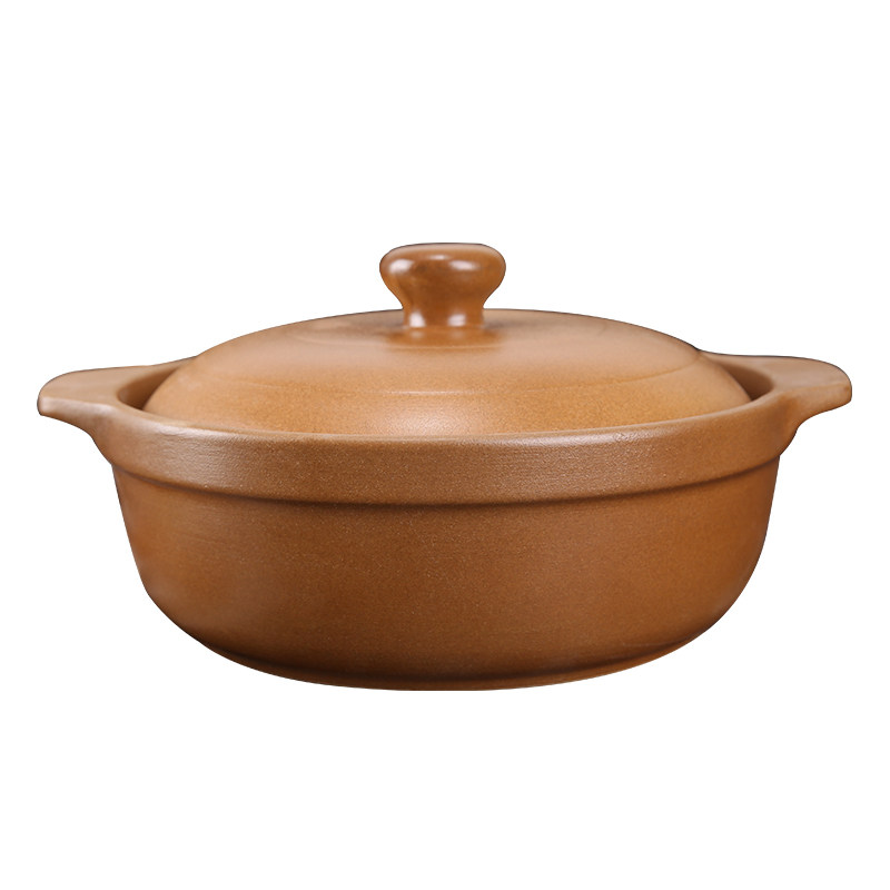 平定无釉砂锅陶瓷明火耐高温炖锅熬粥煲汤炖肉砂锅