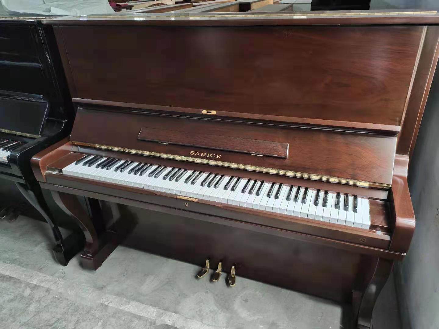 韩国进口二手钢琴samick三益wg9c培训教学考级钢琴