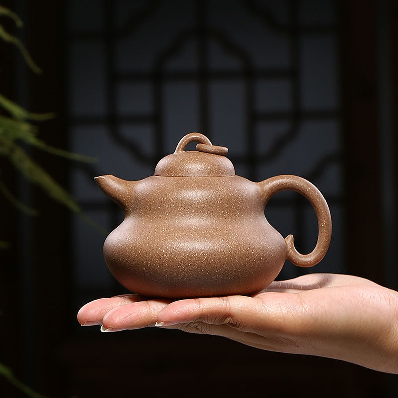 紫砂壶原矿宜兴宜兴紫砂小品壶段葫芦家用功夫茶品茗茶壶