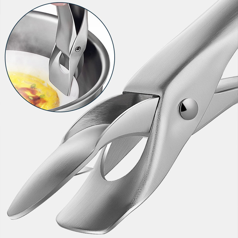 取盘器防烫夹防滑不锈钢烤箱夹子取盘夹提盘器家用厨房神器蒸锅夹