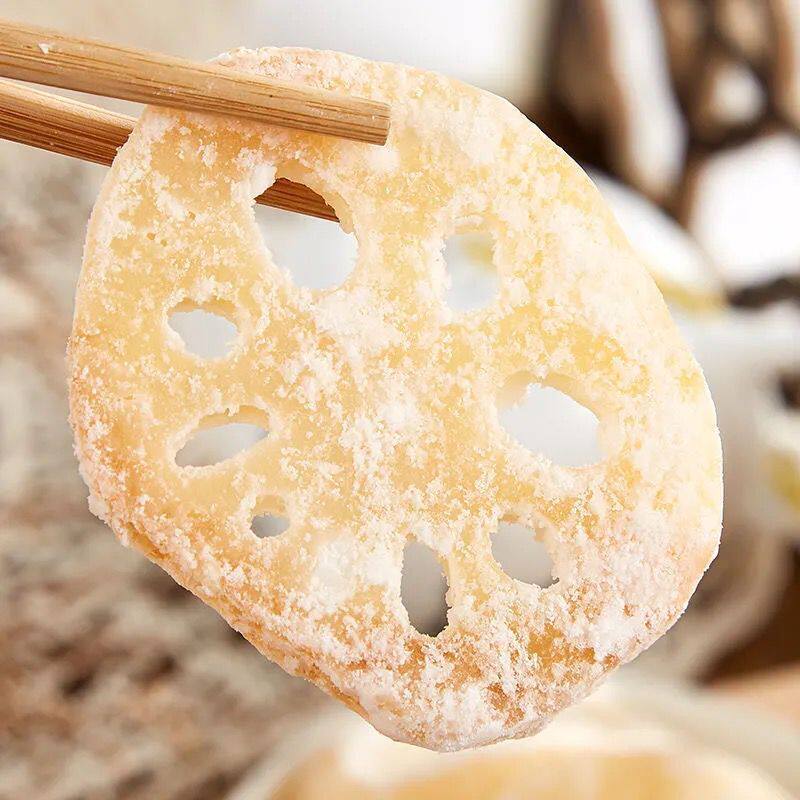 莲藕糖片潮汕特产结婚糖果年货500g5斤装果脯蔬果干