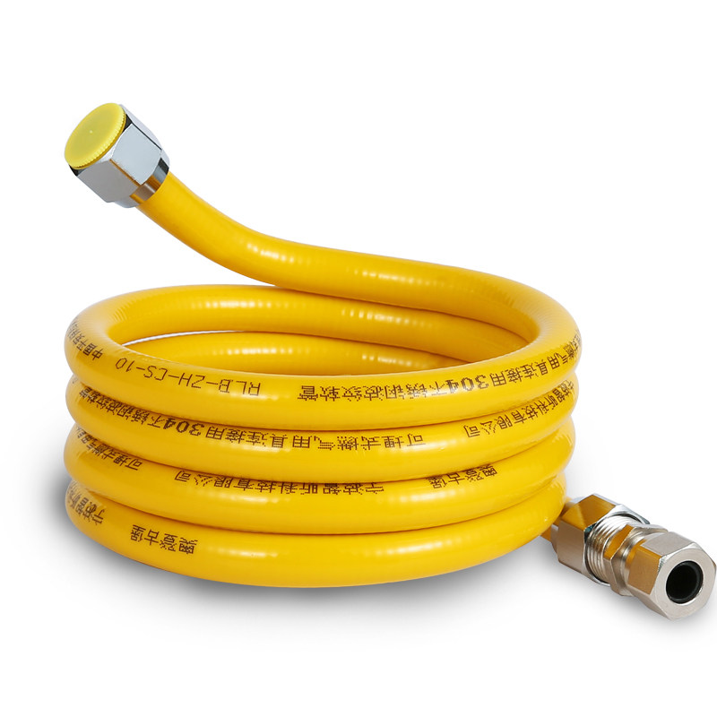 燃气管304不锈钢天然气管波纹管煤气管穿墙穿孔防爆高压金属软管