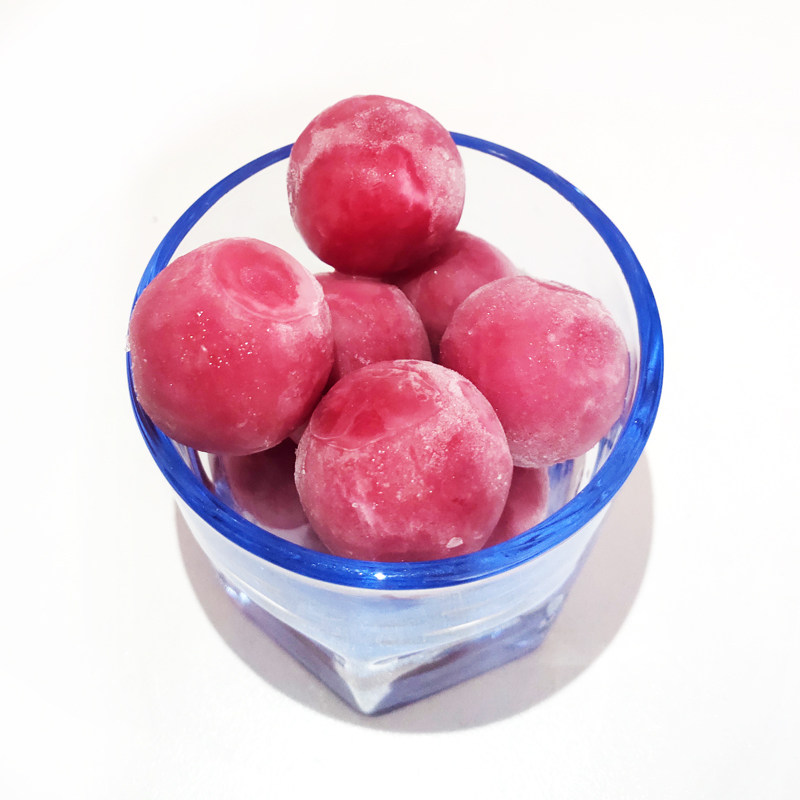 冰球6袋网红罗森葡萄80g新品德华金桔草莓冰淇淋