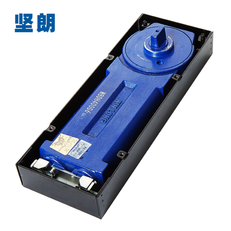 坚朗弹簧无框玻璃门无定定位地弹门木门门禁专用地弹簧