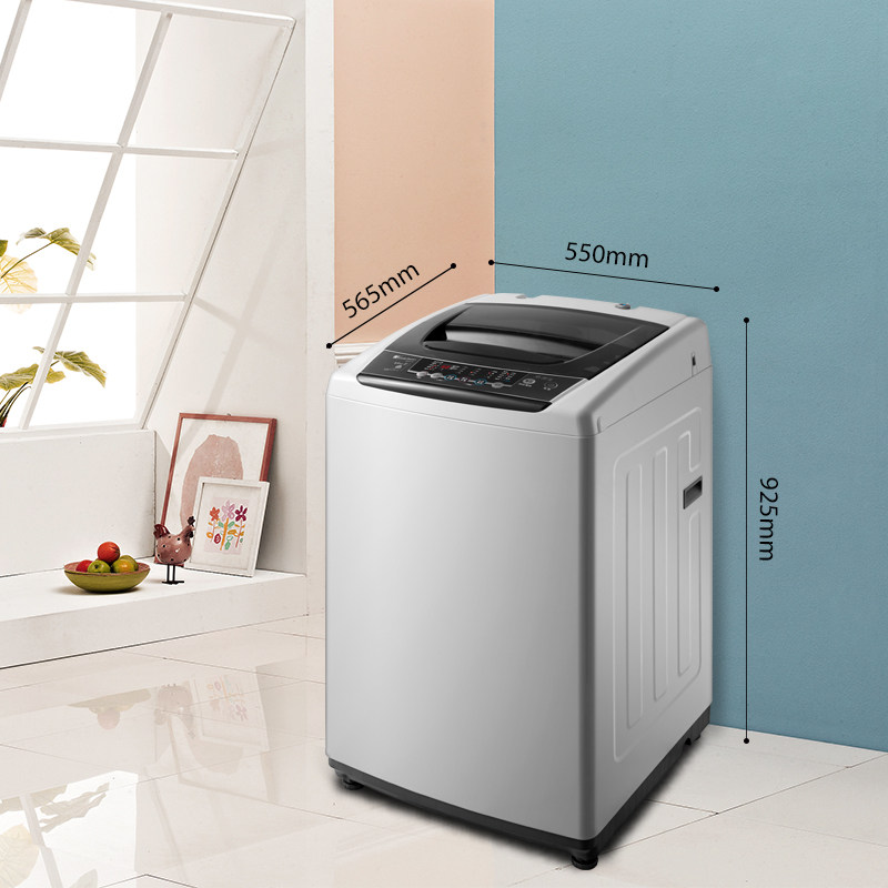 小天鹅波轮洗衣机全自动家用8公斤变频小型洗脱一体宿舍 tb80v21d