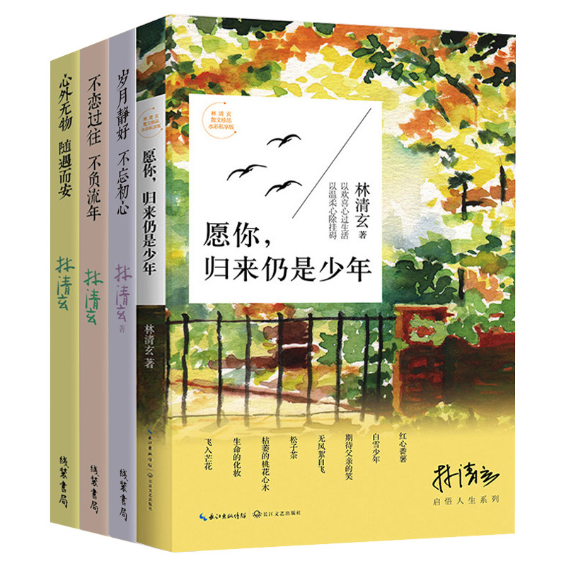 初中生散文精随笔书籍 愿你归来仍是少年林清玄散文集正版 书籍 正版