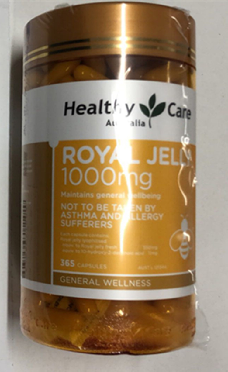 澳洲代购蜂王浆1000mg365粒royaljelly蜂皇乳软胶囊悉尼直邮