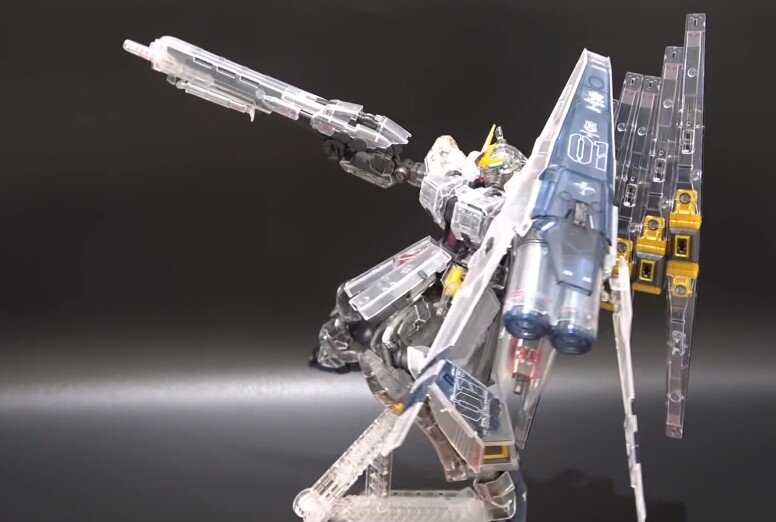 漫心板喷彩透rg重牛高达荧光骨架金属不包高达模型专区