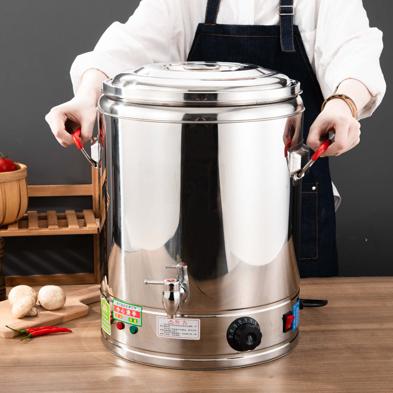加热蒸煮不锈钢圆桶大容量汤锅汤桶卤水桶虾煮熬粥汤锅