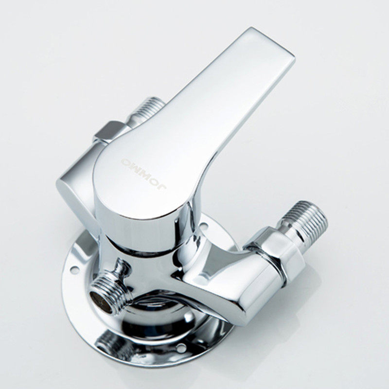 淋浴阀明装全铜冷热水龙头卫生间加厚防冻混水阀淋浴龙头花洒套装