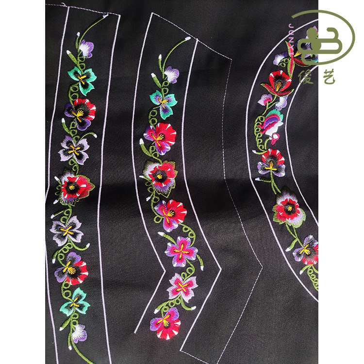 贵州2021少数民族绣花中国国风刺绣成品手工艺diy刺绣