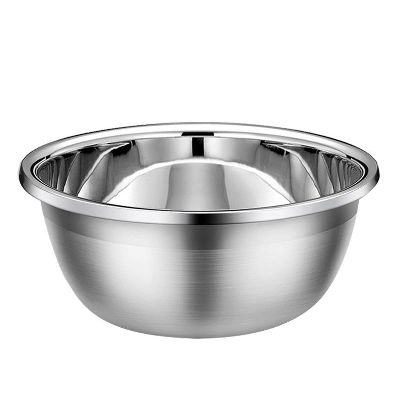 不锈钢家用食品品级加厚厨房洗菜菜盆打蛋和面盆