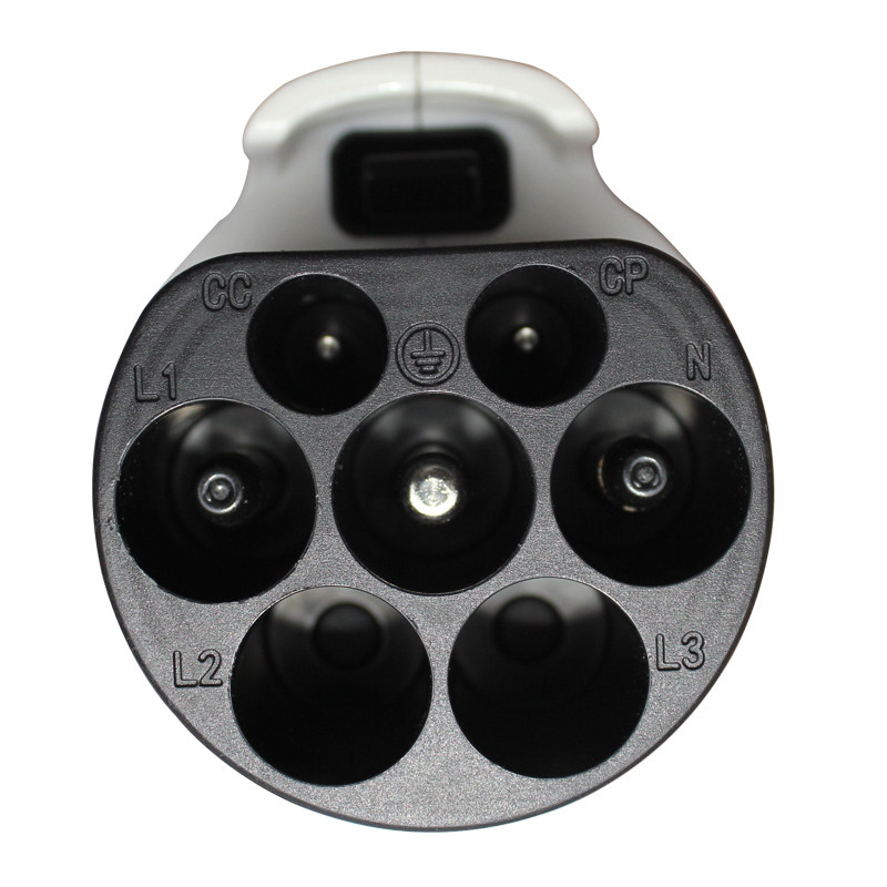 新能源电动汽车充电配件国标交流零件枪头16a32a维修新能源汽车充电