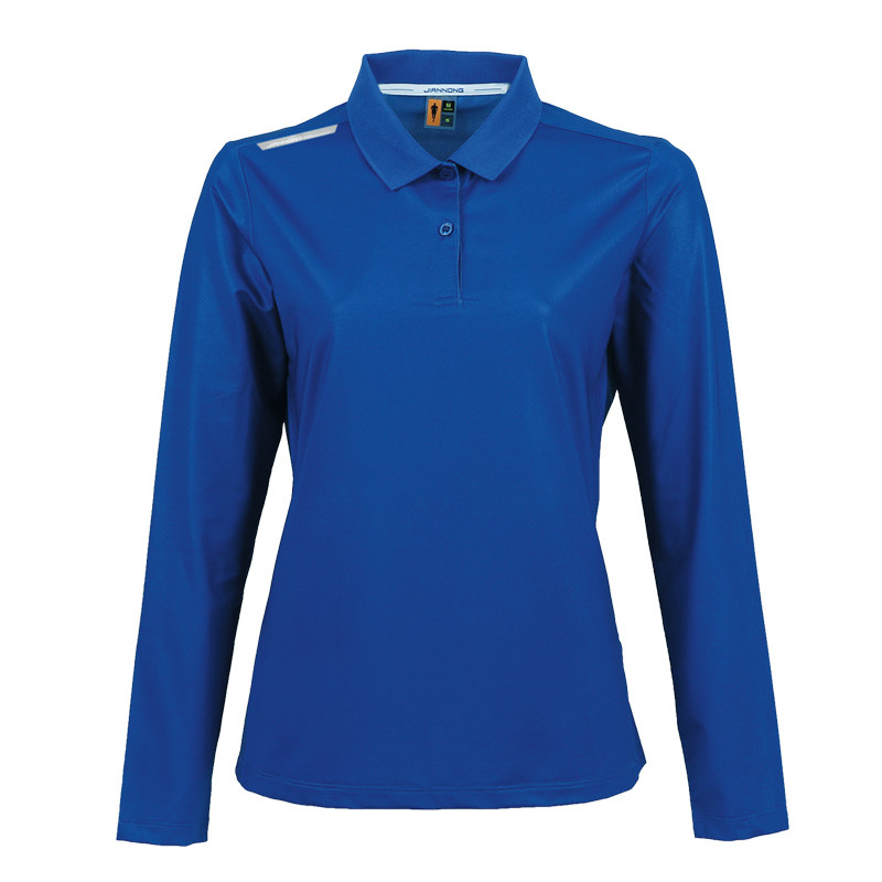 北京建侬体育新款男女户外运动春秋秋季纯色长袖运动t恤