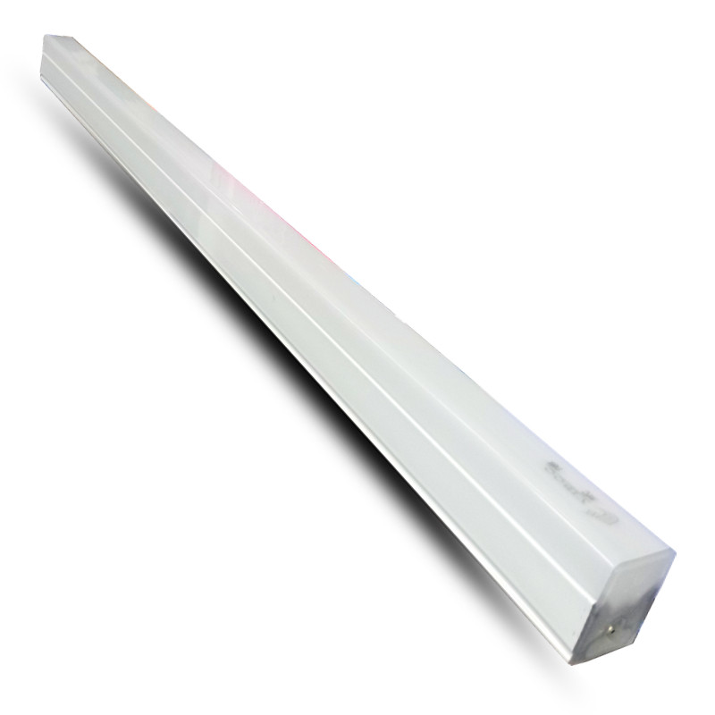 威博t6方形支架一体化led灯管6w12w18w20w24w白光高亮光led灯管