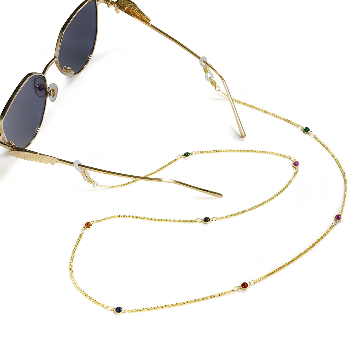 刘亦凡复古眼镜链定制款高端眼镜绳复古眼镜挂链太阳镜挂绳