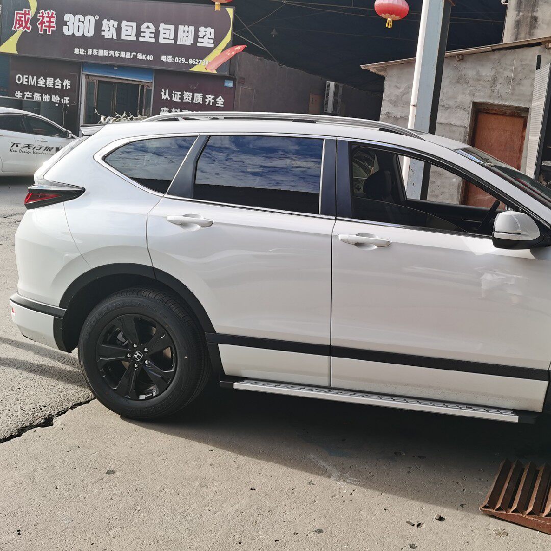 适用本田crv皓影行李架加装铝合金车顶顶架黑色车顶架