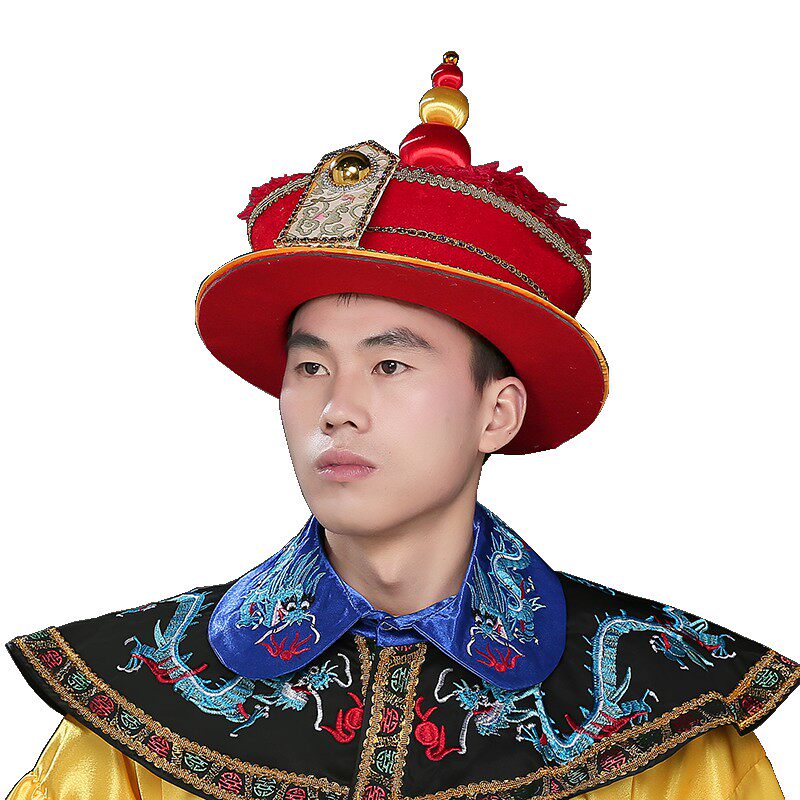 头饰帽子三国古装道具透气宰相大臣古代男汉音乐枕