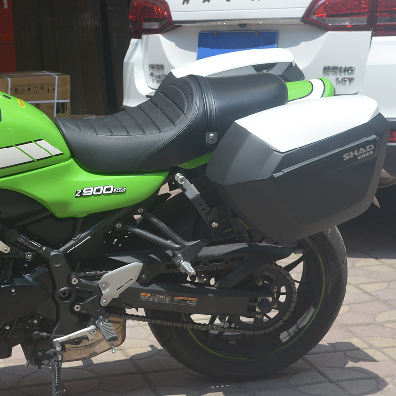 边箱适用于川崎z900rs侧箱边架z900改装配件快拆摩托车尾箱