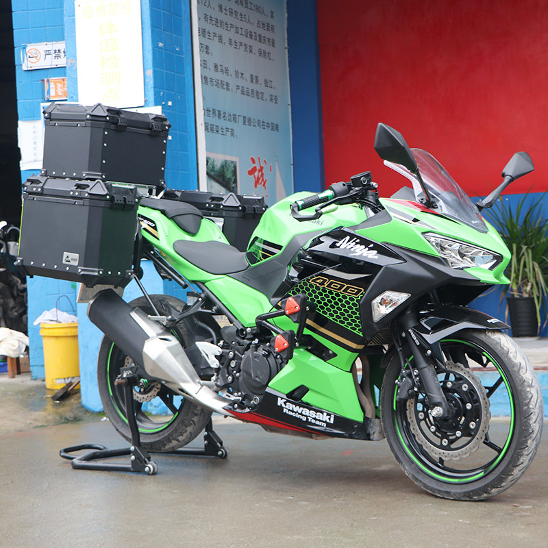 适用于川崎保险杠kawasaki忍者ex400g竞技一字防撞ninja摩托车保险杠