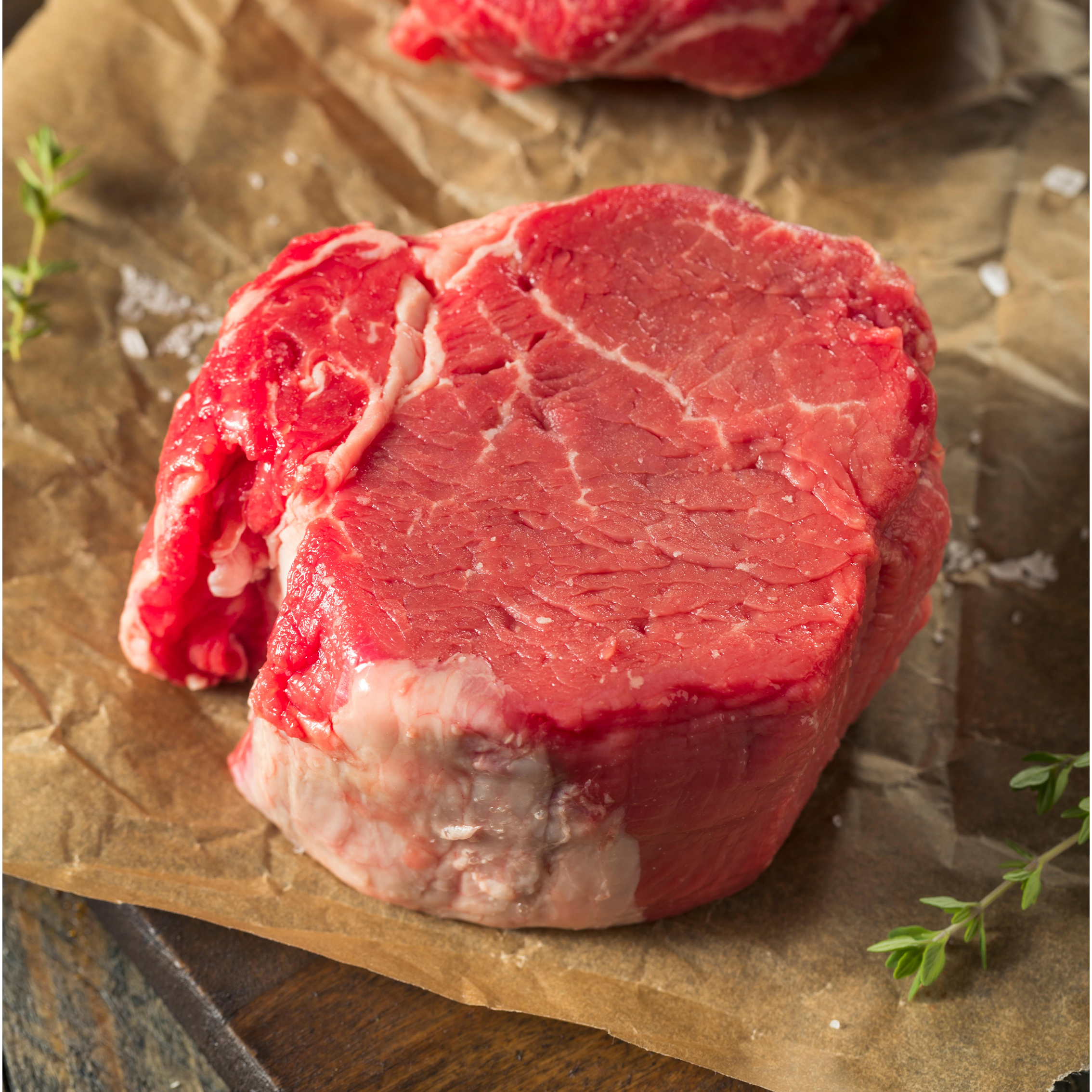 澳洲原切牛排安格格斯菲力1000g原装进口现切新鲜牛排