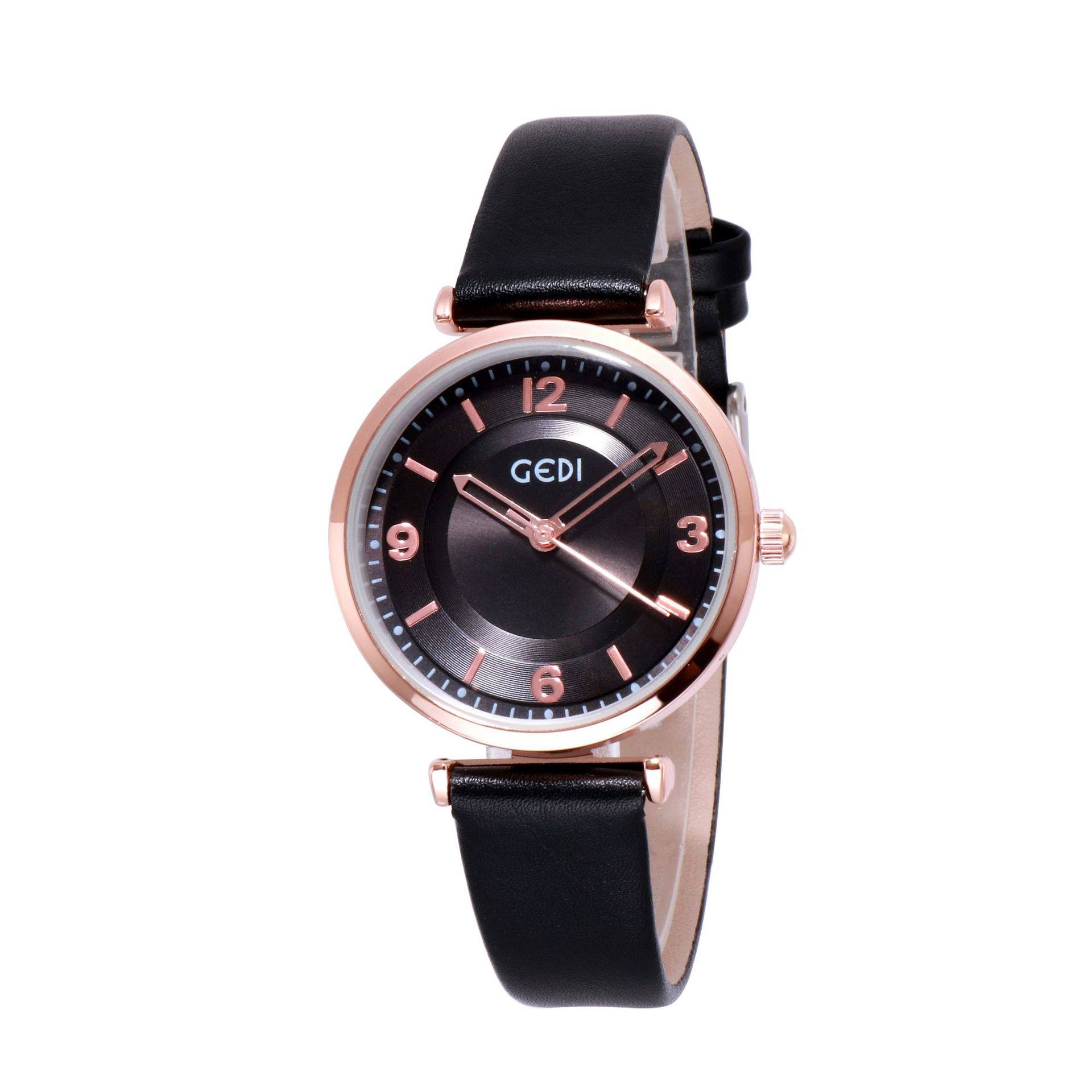 歌迪gedi学生皮带手表休闲运动动手腕表简约国产腕表