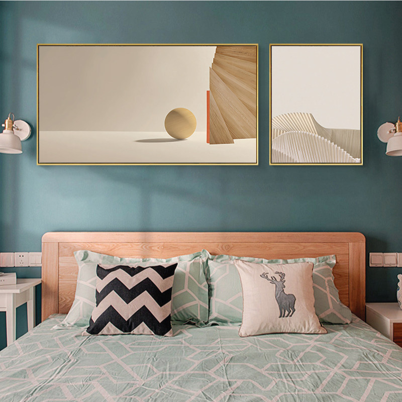 璞图抽象艺术餐厅墙面装饰画客厅美式现代装饰画