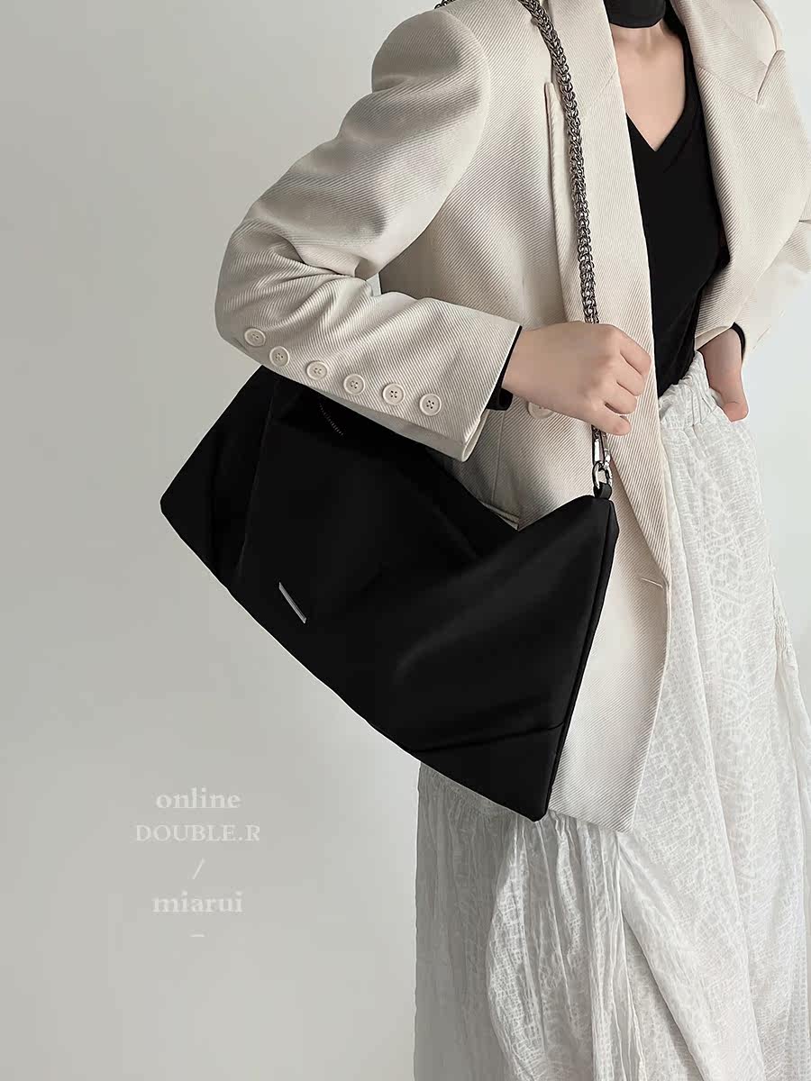 包包小瑞靓包秋千腋下尼龙大容量2022新款单肩斜挎包通用款女包