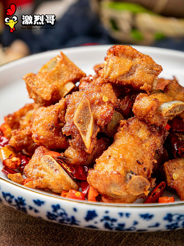 排骨激烈哥蒜1kg调理肋排半成品香酥桥头油炸猪排