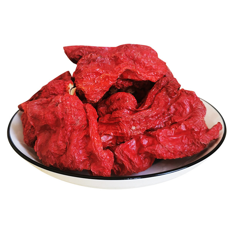 辣椒皮子新疆西尔干辣雪莲原料厚肉四平平头辣椒粉料