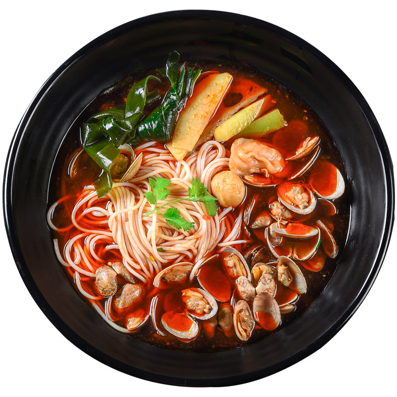 锡纸花甲粉丝速食袋装方便方便面面带调料酱料螺蛳粉