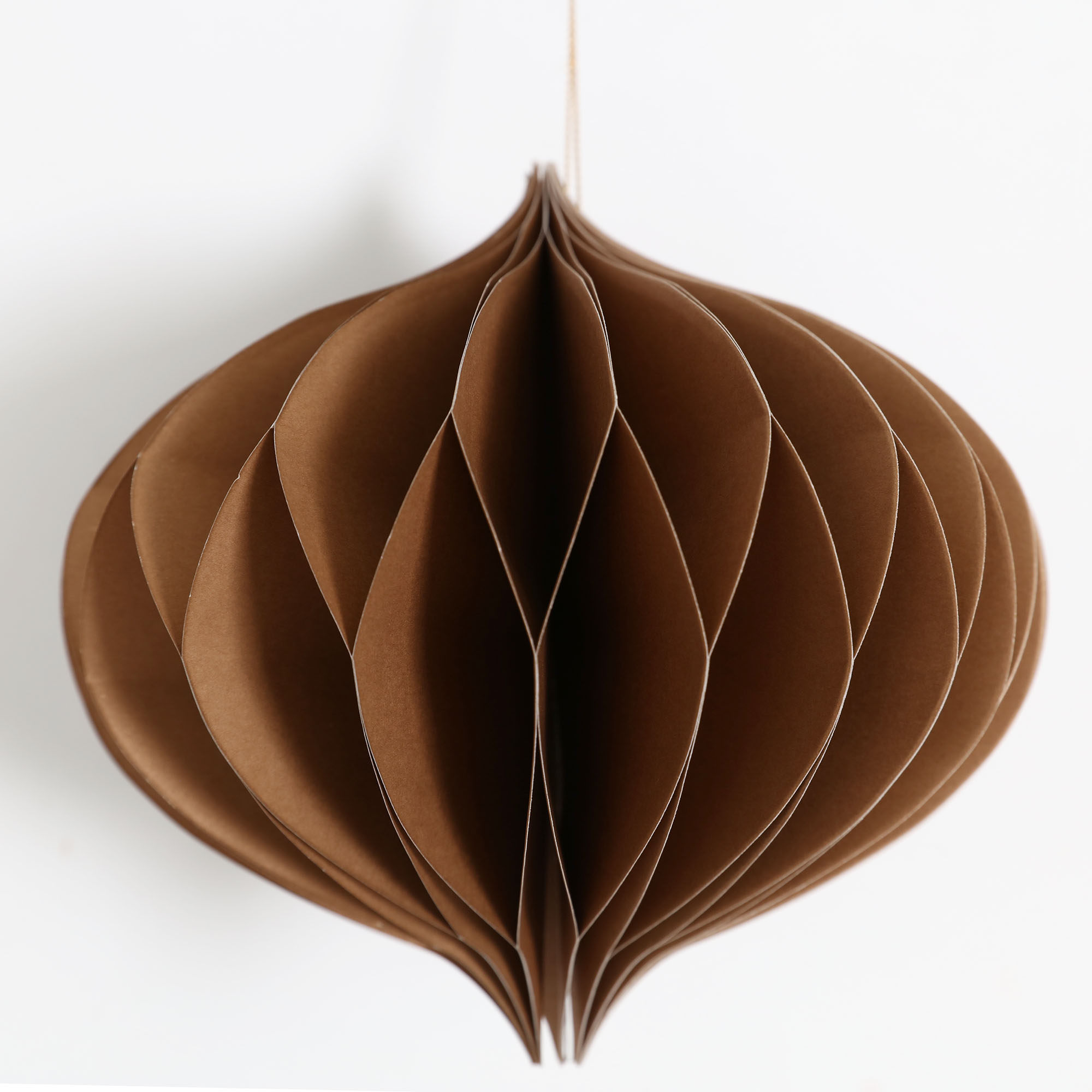 christmas铜色折纸圣诞树吊挂挂件手工ins时尚装饰品圣诞装饰品