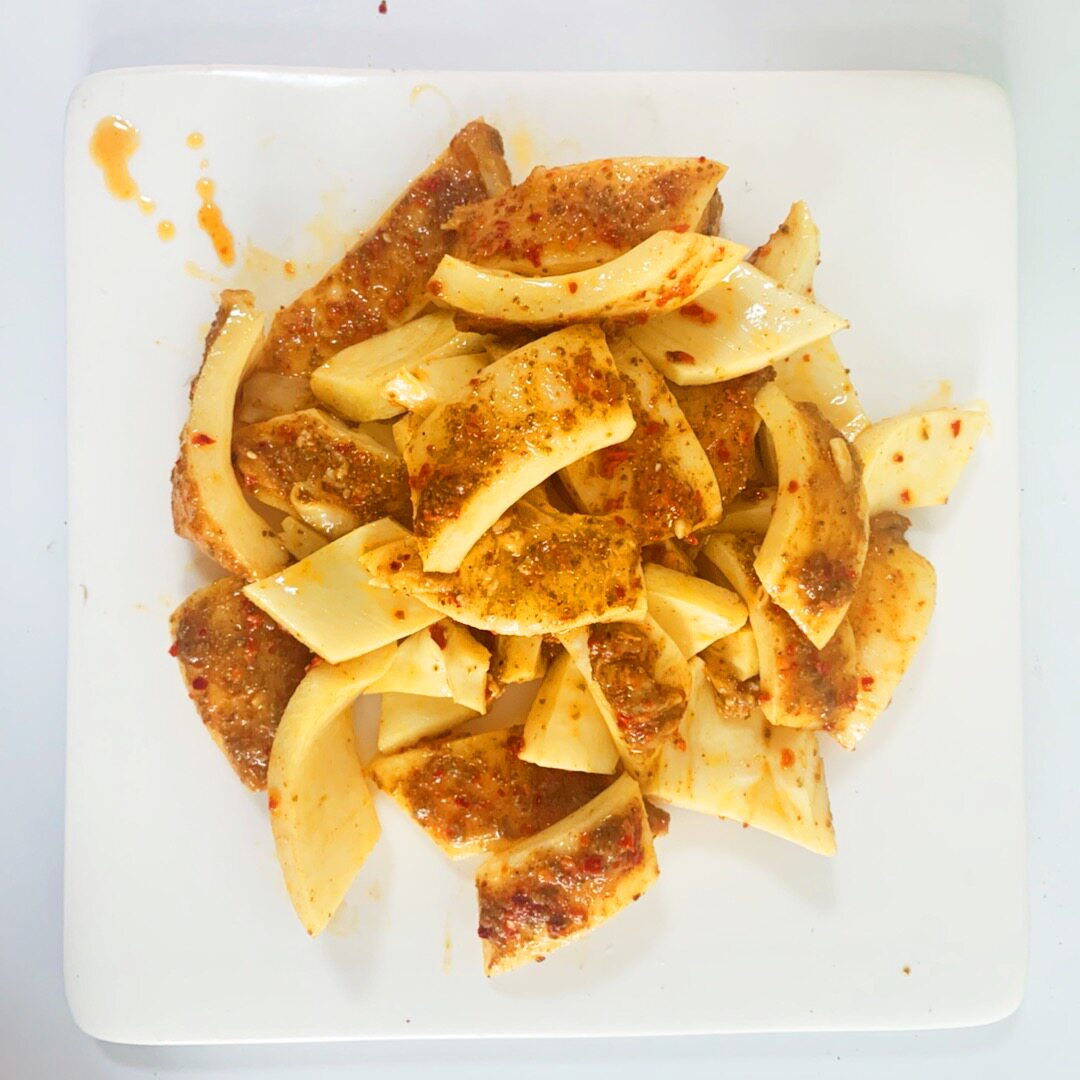 齐齐哈尔烤肉拌牛心管新鲜生牛肉东北烧烤特产户外食材250g半成品