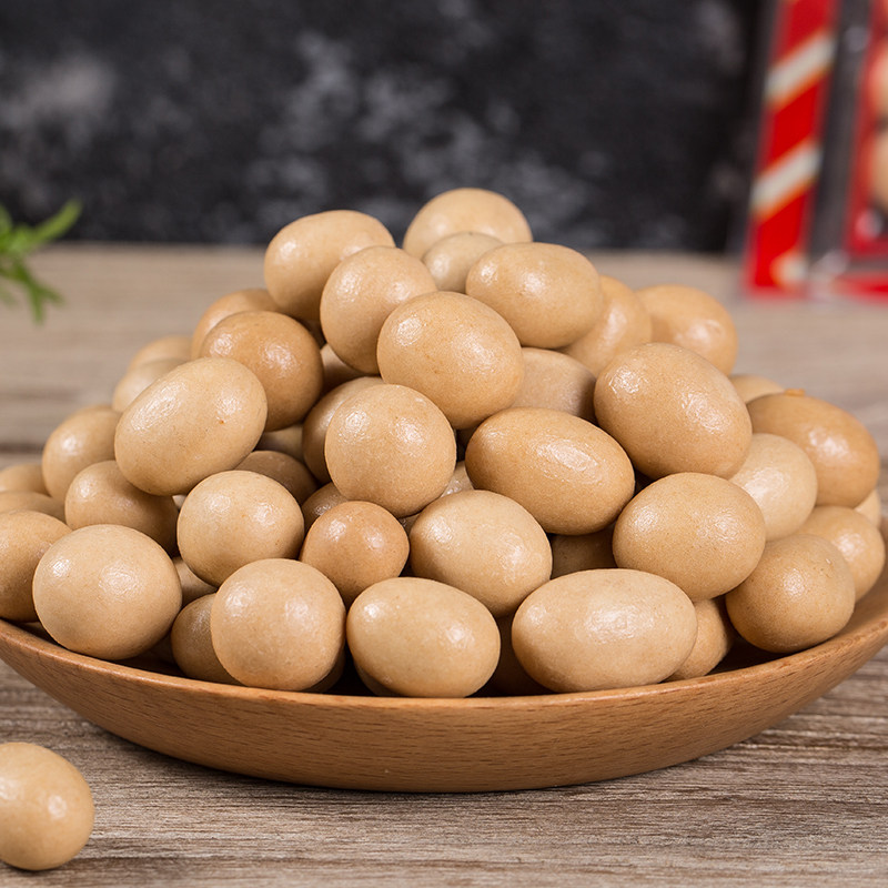 迪宝豆鱼口香满口香零食皮豆虎皮8090花生豆花花生