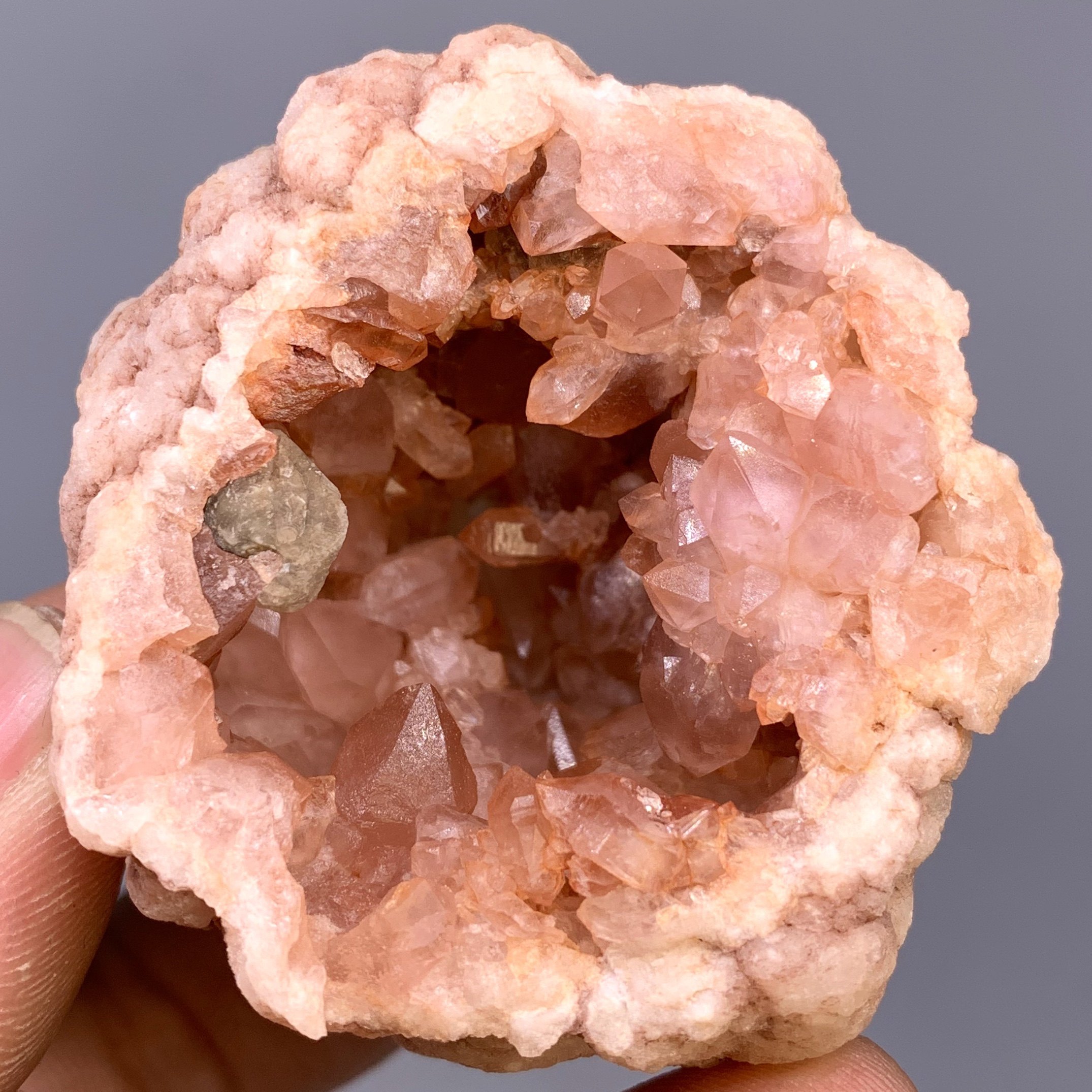 新品阿根廷粉晶天然紫水晶原石矿物晶体矿石标本摆件