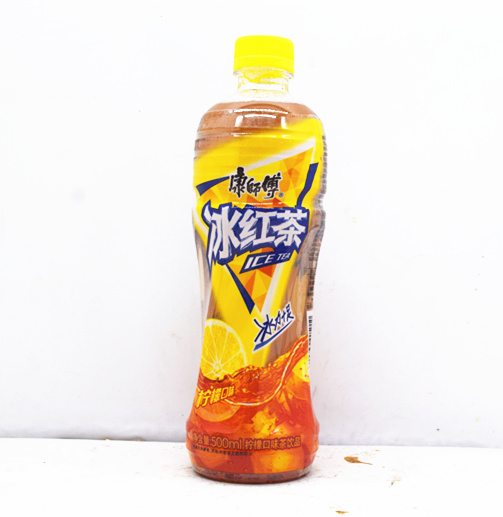 柠檬康师傅冰红茶500ml5瓶整箱瓶装茶饮料夏季饮品茶饮料