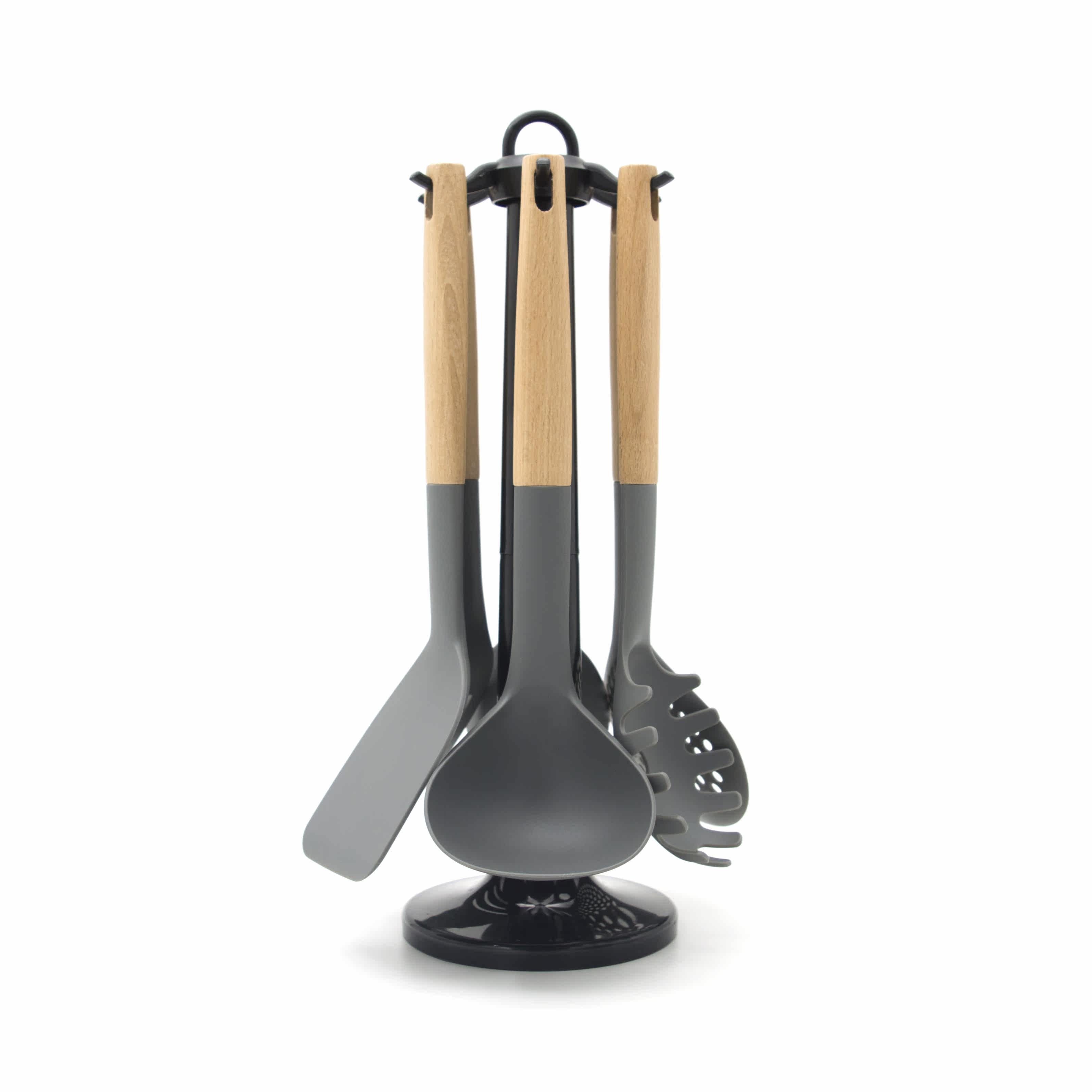 炒勺锅铲套装组合炒菜铲子汤勺捞面煎尼龙炊具厨具不粘锅全套铲勺