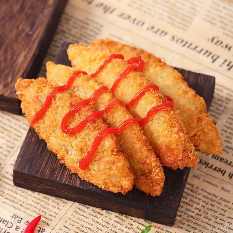 鳕鱼亚洲渔港深海鱼排汉堡网红油炸小吃半成品其它