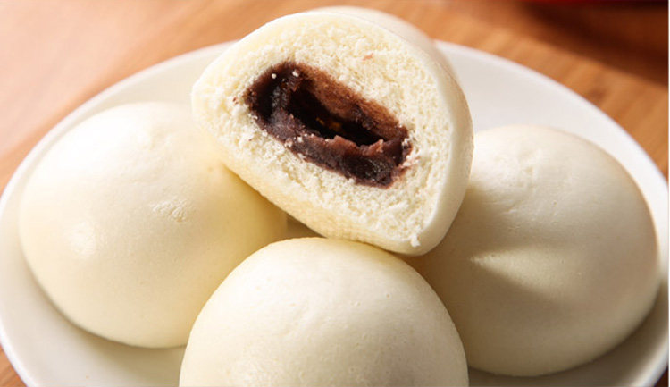 千味央厨豆沙包 酒店食堂速冻早餐 半成品蒸包子学生面食点心