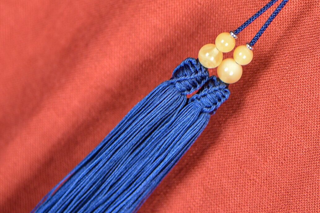 佛教法器法师背云法会念佛佛珠燕尾挂珠流苏佛教工艺品