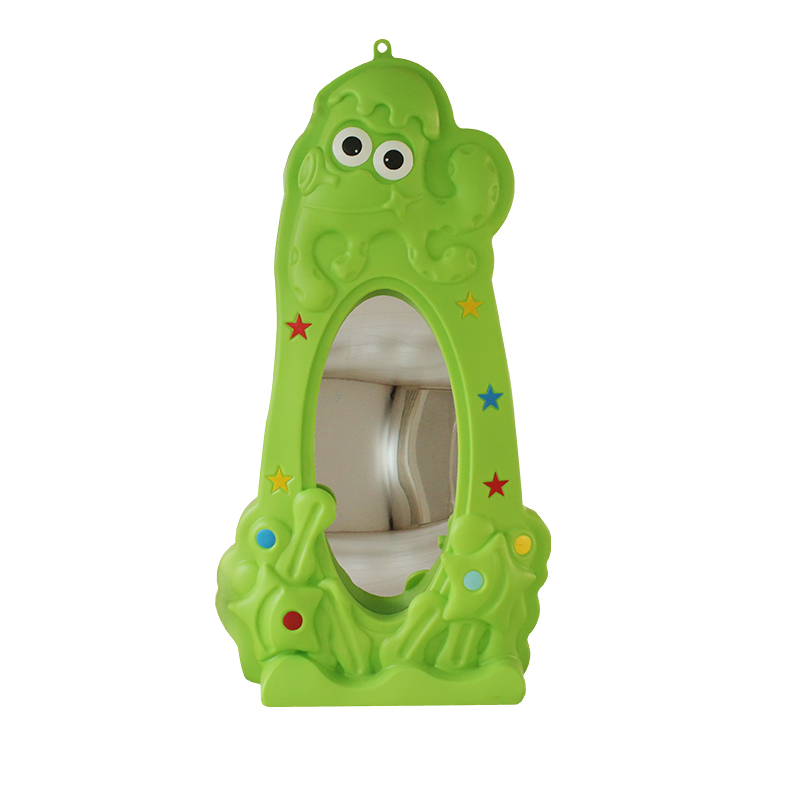 哈哈镜儿童童哈哈镜子卡通动物不锈钢镜面幼儿园塑料其他游乐设施