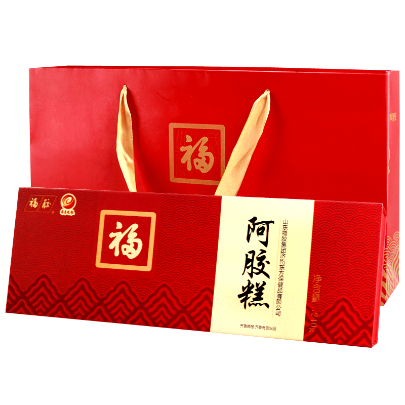 福牌阿胶女士型阿胶糕 240g阿胶糕即食阿胶膏山东阿胶固元膏阿胶