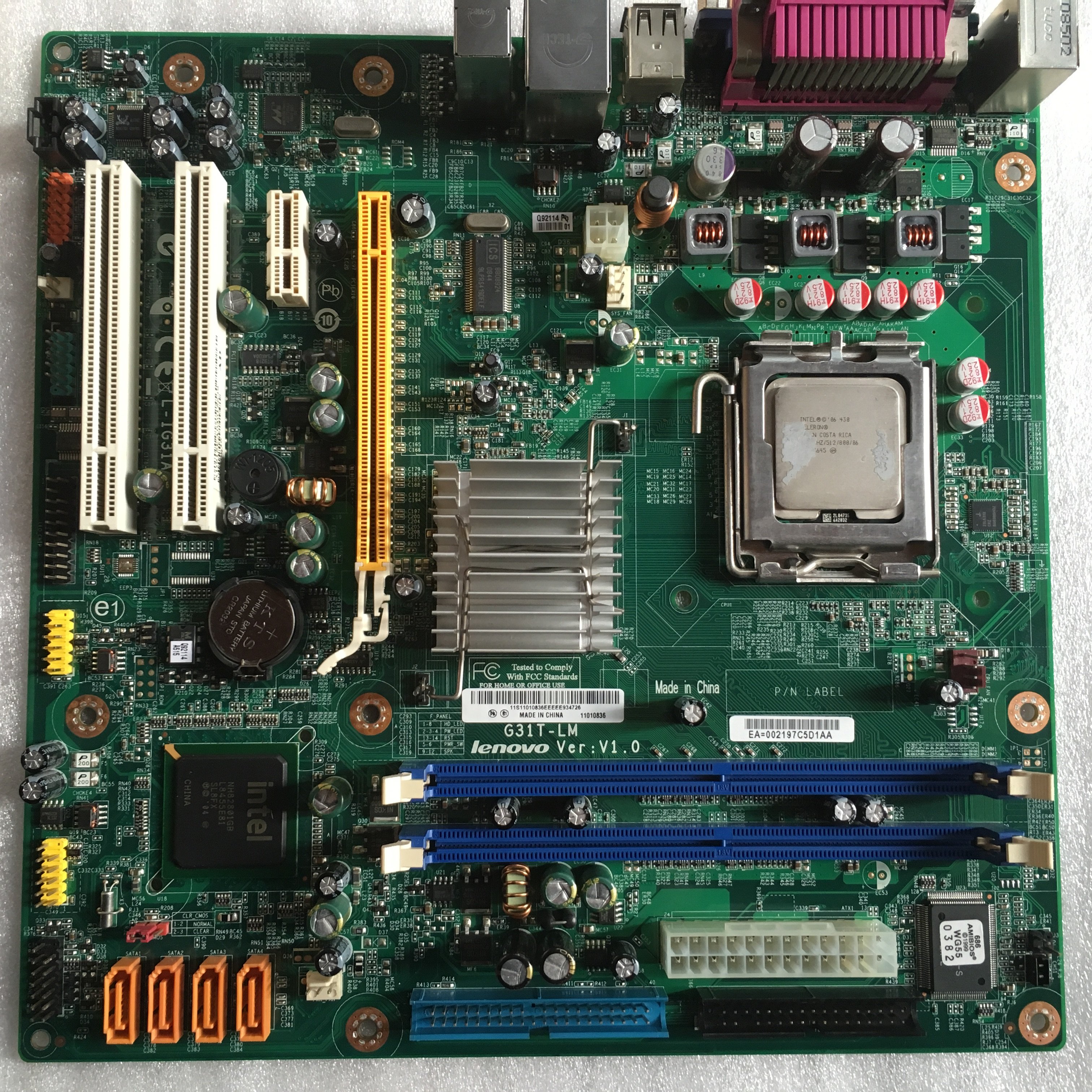 主板联想g31g31tlm全集集成主板