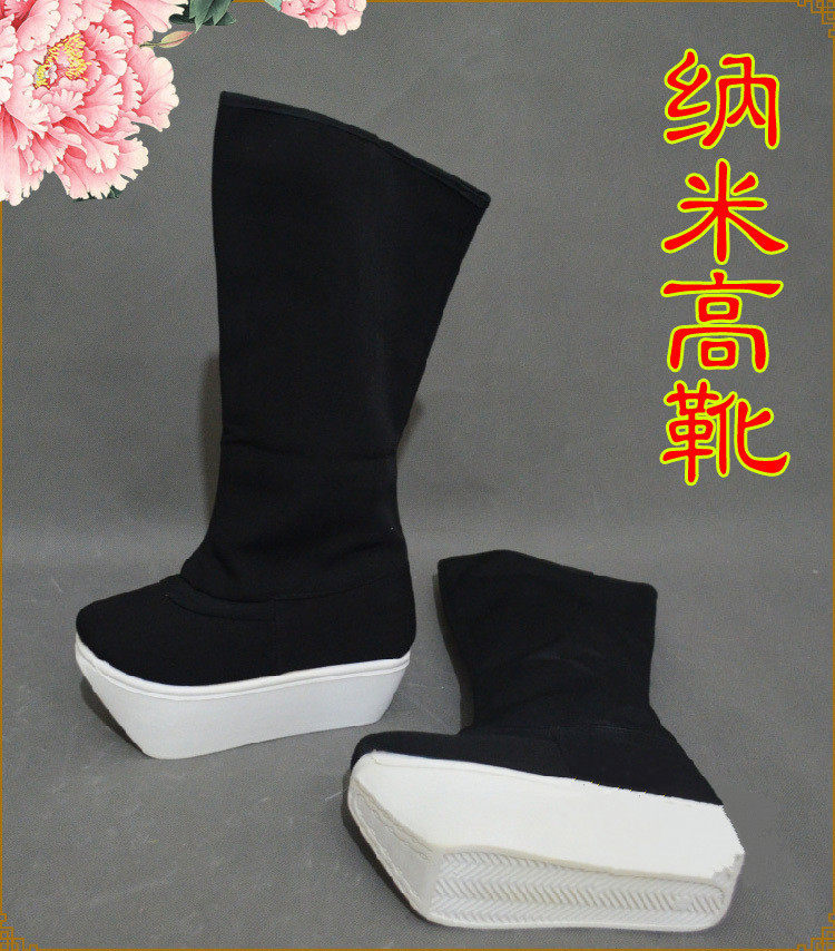 底高银龙新款戏曲古装官靴京剧改良款高塑料民族服装