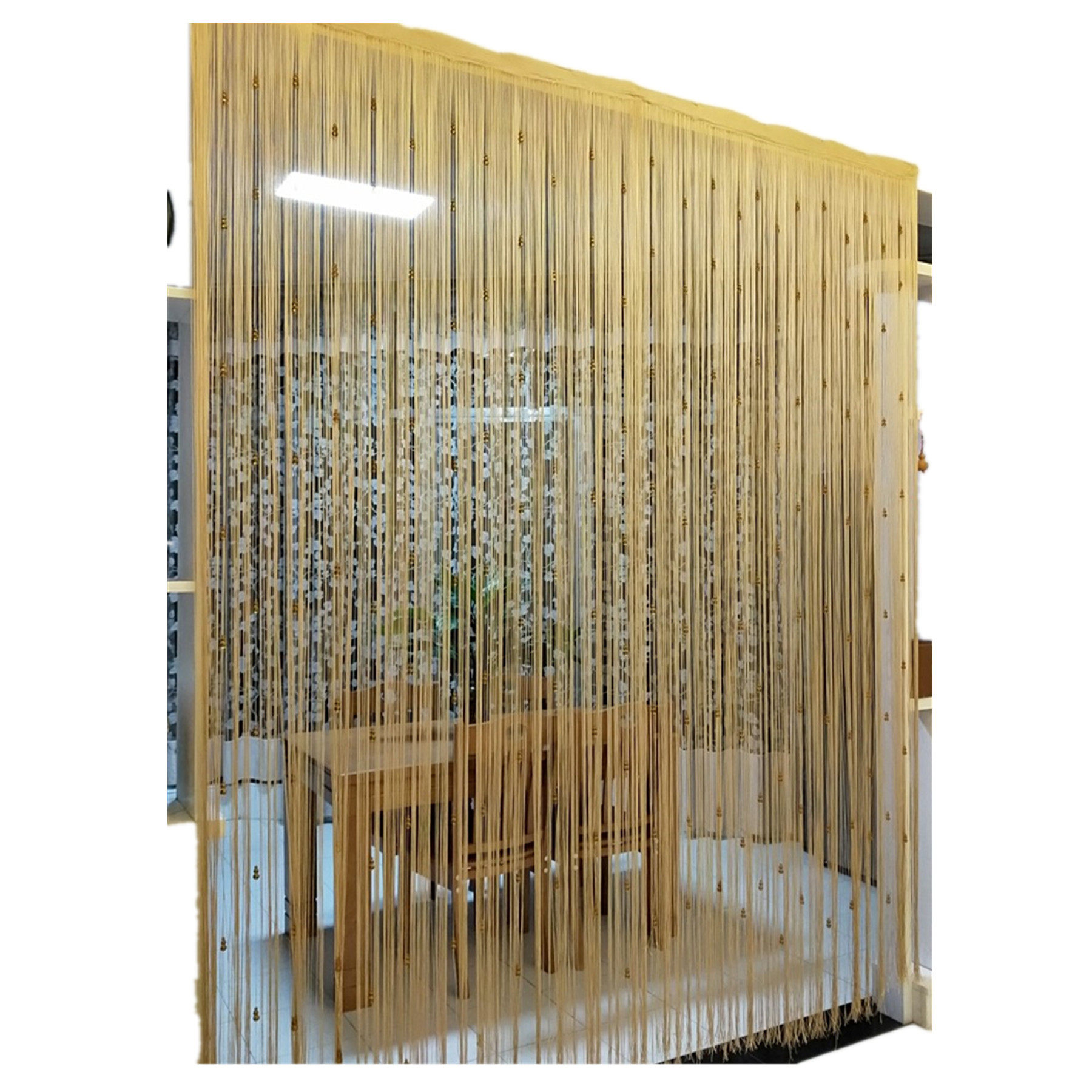 葫芦门帘线帘珠帘水晶珠线帘帘子珠帘门帘装饰隔断帘高档门帘线帘