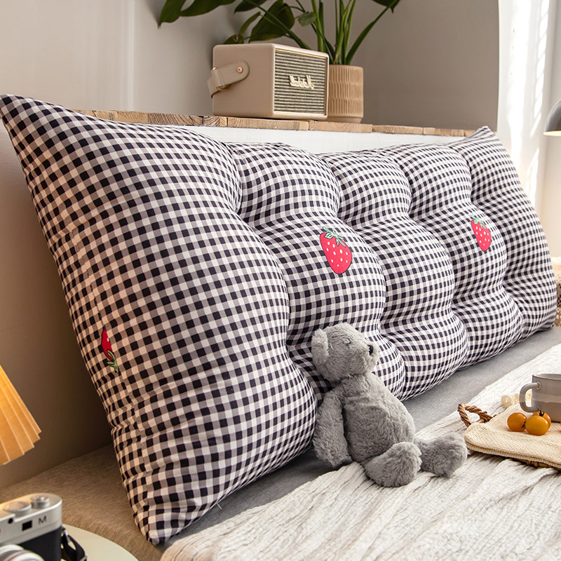 床头靠垫大靠背可拆洗床靠垫软包床上靠枕卧室沙发夏季卧床靠背垫