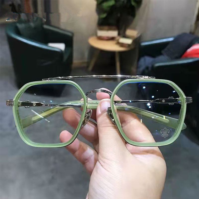 眼镜西装暴徒自动感光变色男潮可配近视近视眼眼镜架