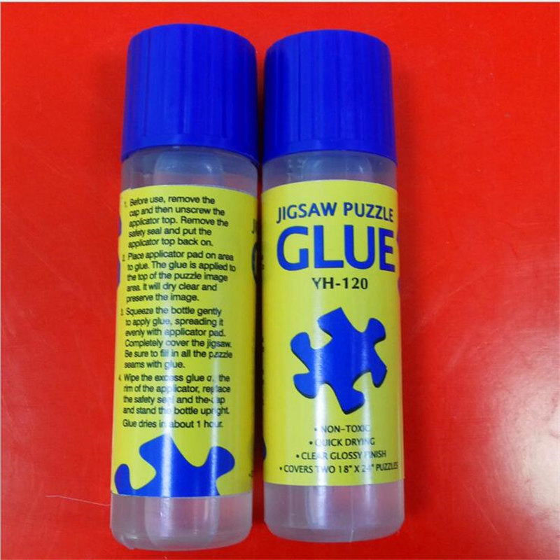 拼图包邮成人1000片隐形胶水液体透明pva袋装胶水