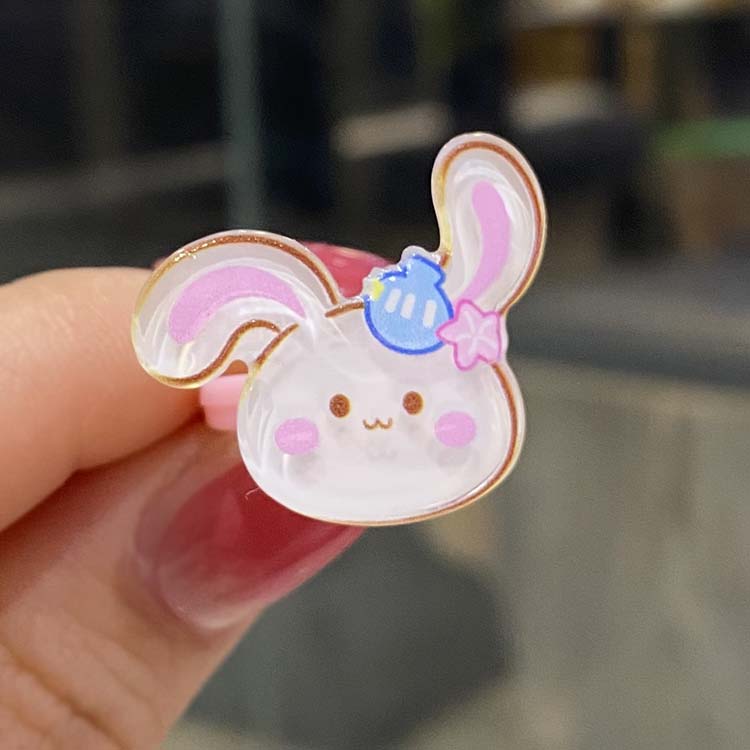 儿童戒指小女宝宝指环开口公主可爱水果首饰戒指