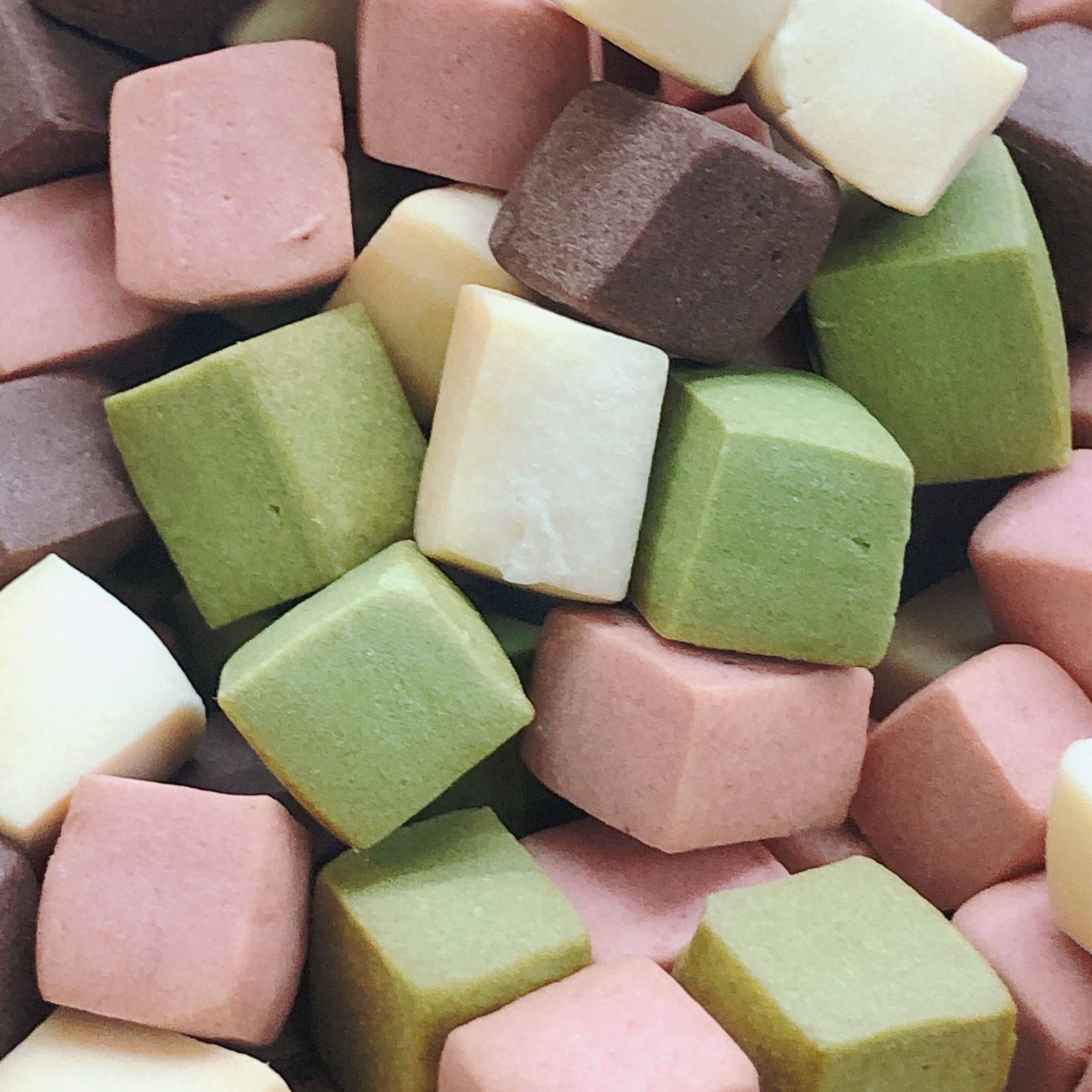 小石头饼干网红零食下午茶曲奇手工糕点办公室休闲嘎嘣脆抹茶紫薯